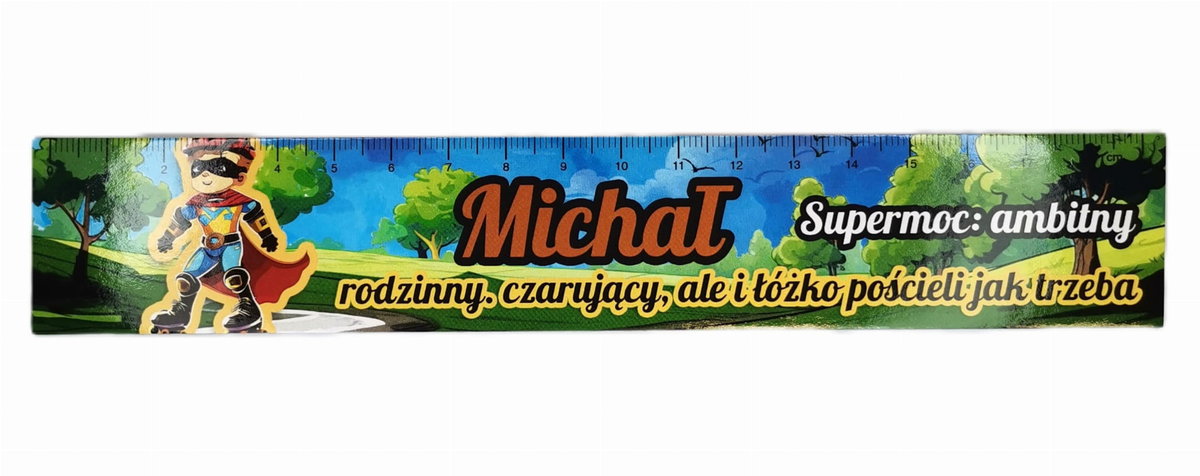 Zakładka do książki z imieniem Michał