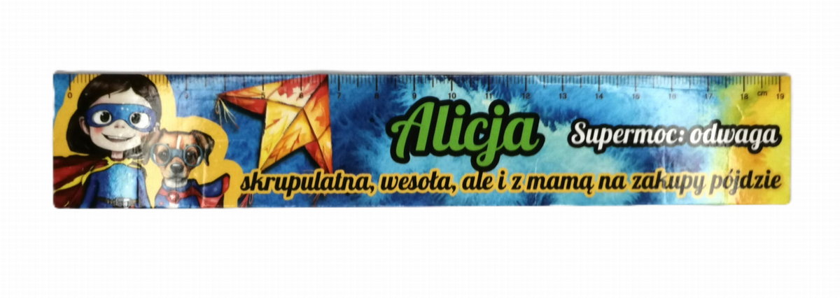 Zakładka do książki z imieniem Alicja