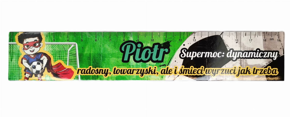Zakładka do książki z imieniem Piotr