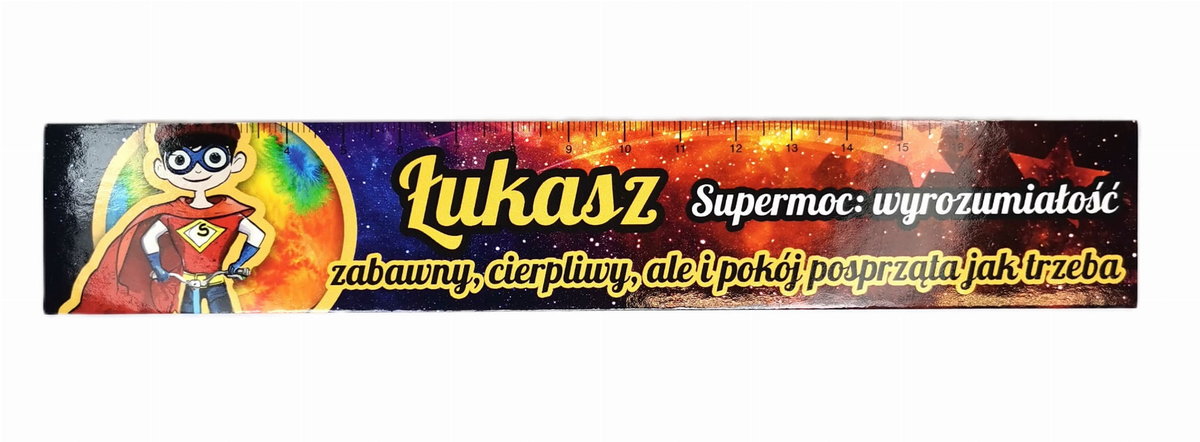 Zakładka do książki z imieniem Łukasz