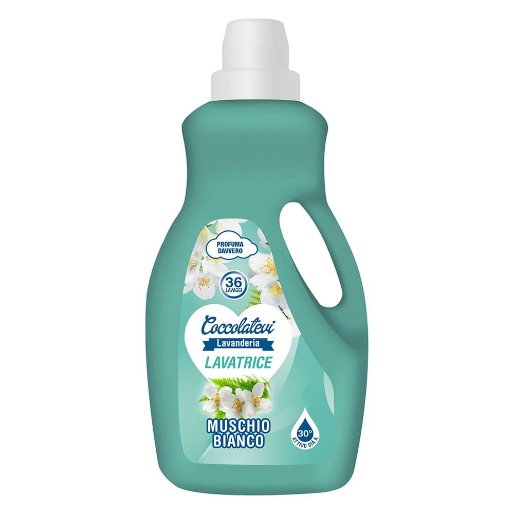 Coccolatevi Płyn Do Prania O Zapachu Białego Piżma - 1,8 L