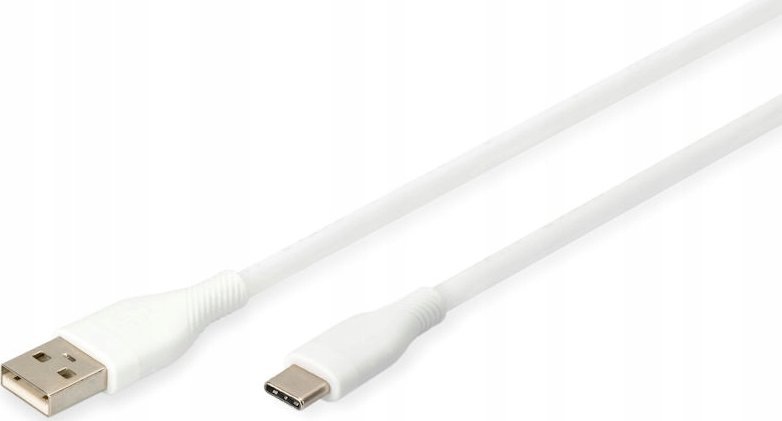 DIGITUS Kabel przyłączeniowy USB 2.0 typ C -A silikonowy M/M 2m w
