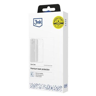 Etui 3MK Clear Case do Redmi Note 14 Pro Przezroczysty
