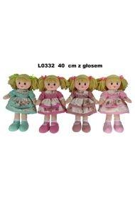 Lalka z głosem 40cm MIX