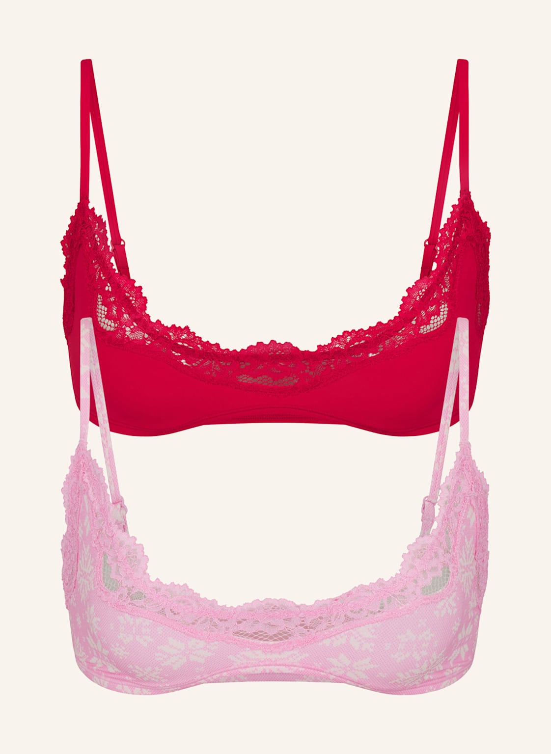 Skims Biustonosz Bustier Fits Everbody, 2 Szt. rosa