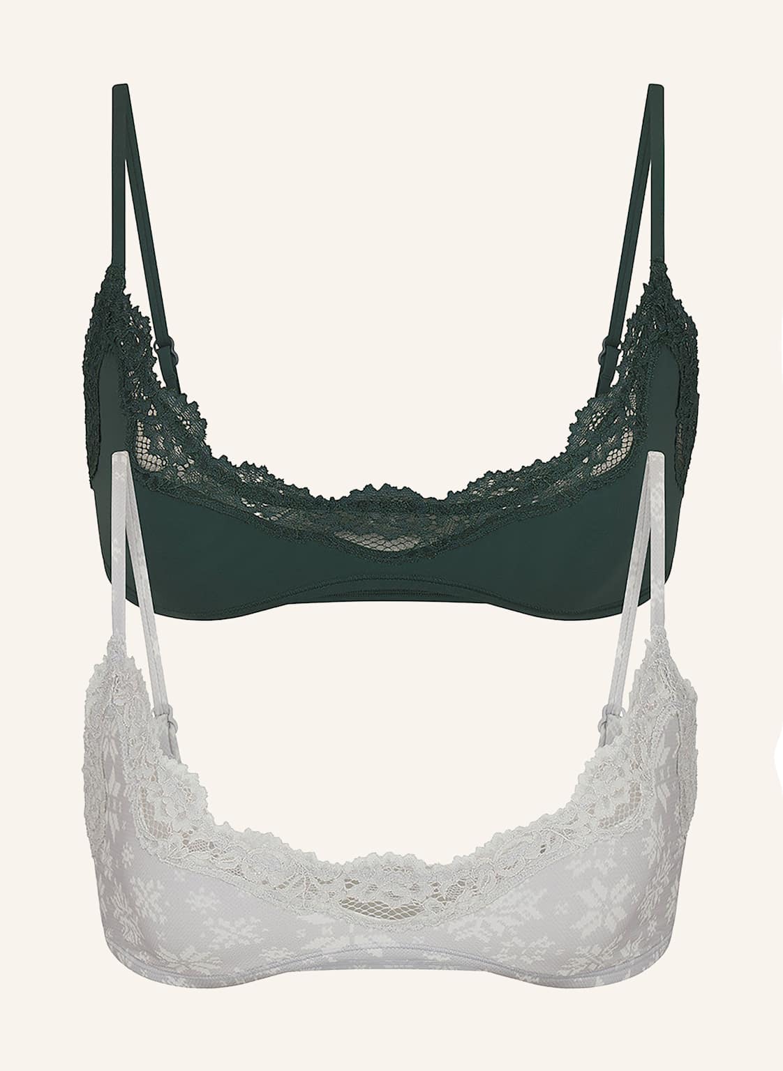 Skims Biustonosz Bustier Fits Everbody, 2 Szt. silber