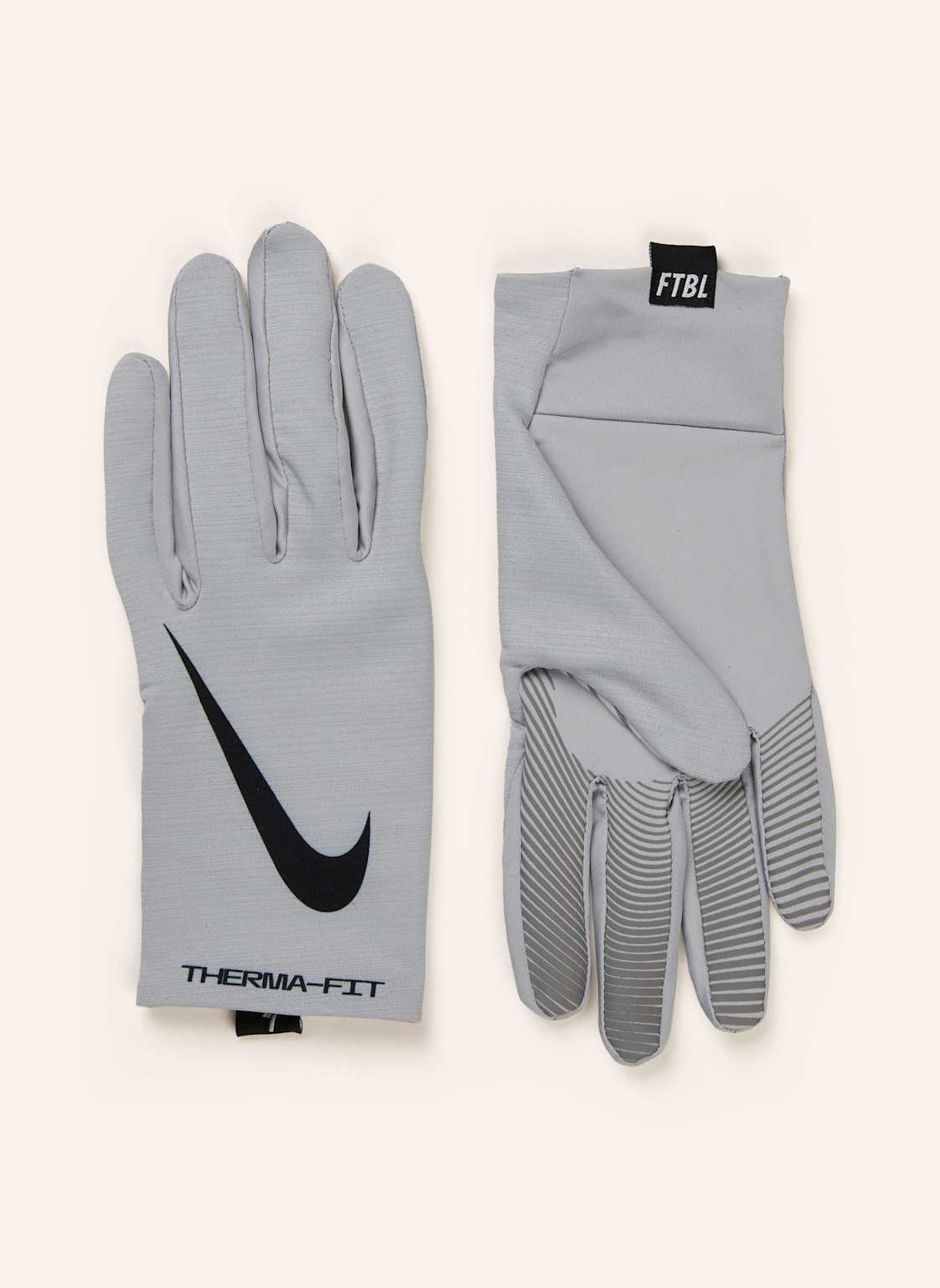 Nike Rękawiczki Sportowe Therma-Fit Liner grau