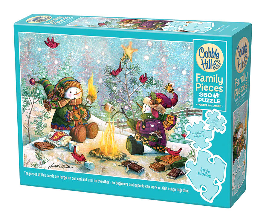 Puzzle, Spotkanie przy ognisku, 350 el.