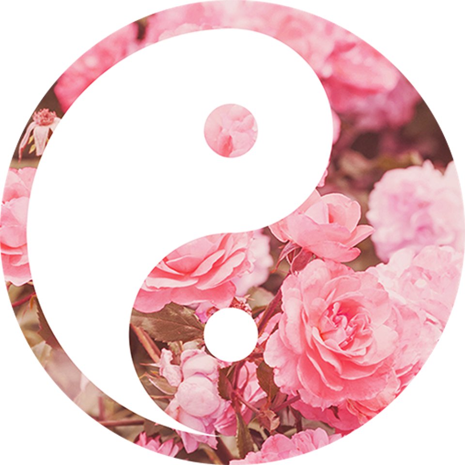 Uchwyt na smartfon POPSOCKET Yin Yang Roses