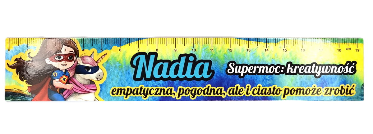 Zakładka do książki z imieniem Nadia