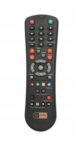 Pilot Uniwersalny Cyfrowy Polsat HD3000 Czarny