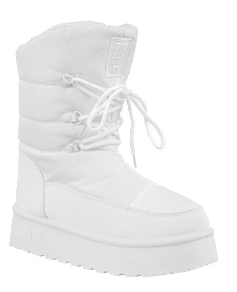Damskie buty śniegowce Big Star OO274886 biały 36