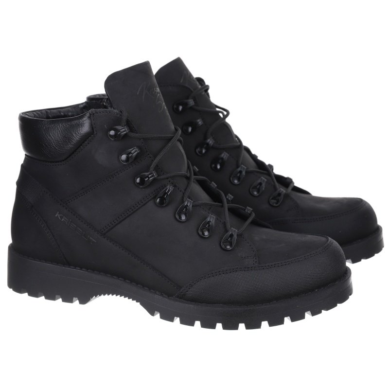 Trzewiki męskie Krisbut 6808-1-7 CZARNY 40