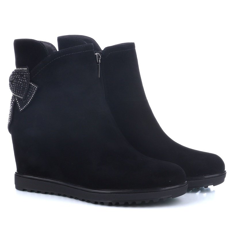 Botki damskie Loretta Vitale C2439648 BLACK SUEDE 39