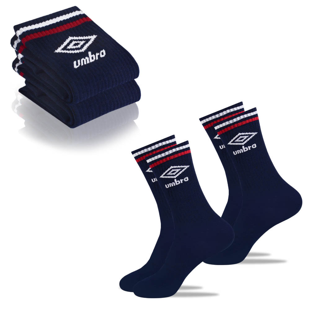 UMBRO Skarpety DŁUGIE Tenisowe 2pak 35/38