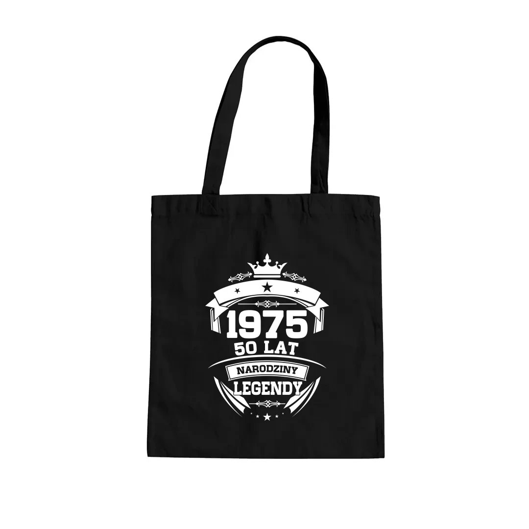 1975 Narodziny legendy 50 lat - torba na prezent na 50 urodziny