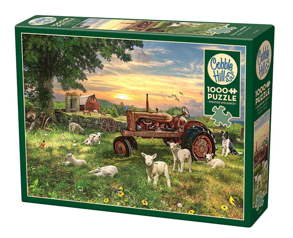 Puzzle, Wschód słońca na wsi, 1000 el.