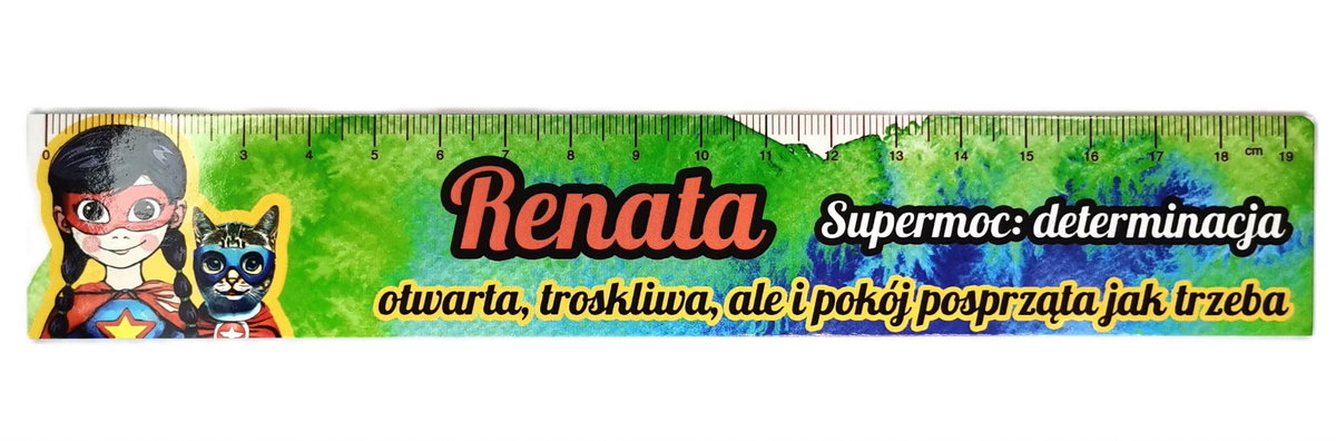 Zakładka do książki z imieniem Renata