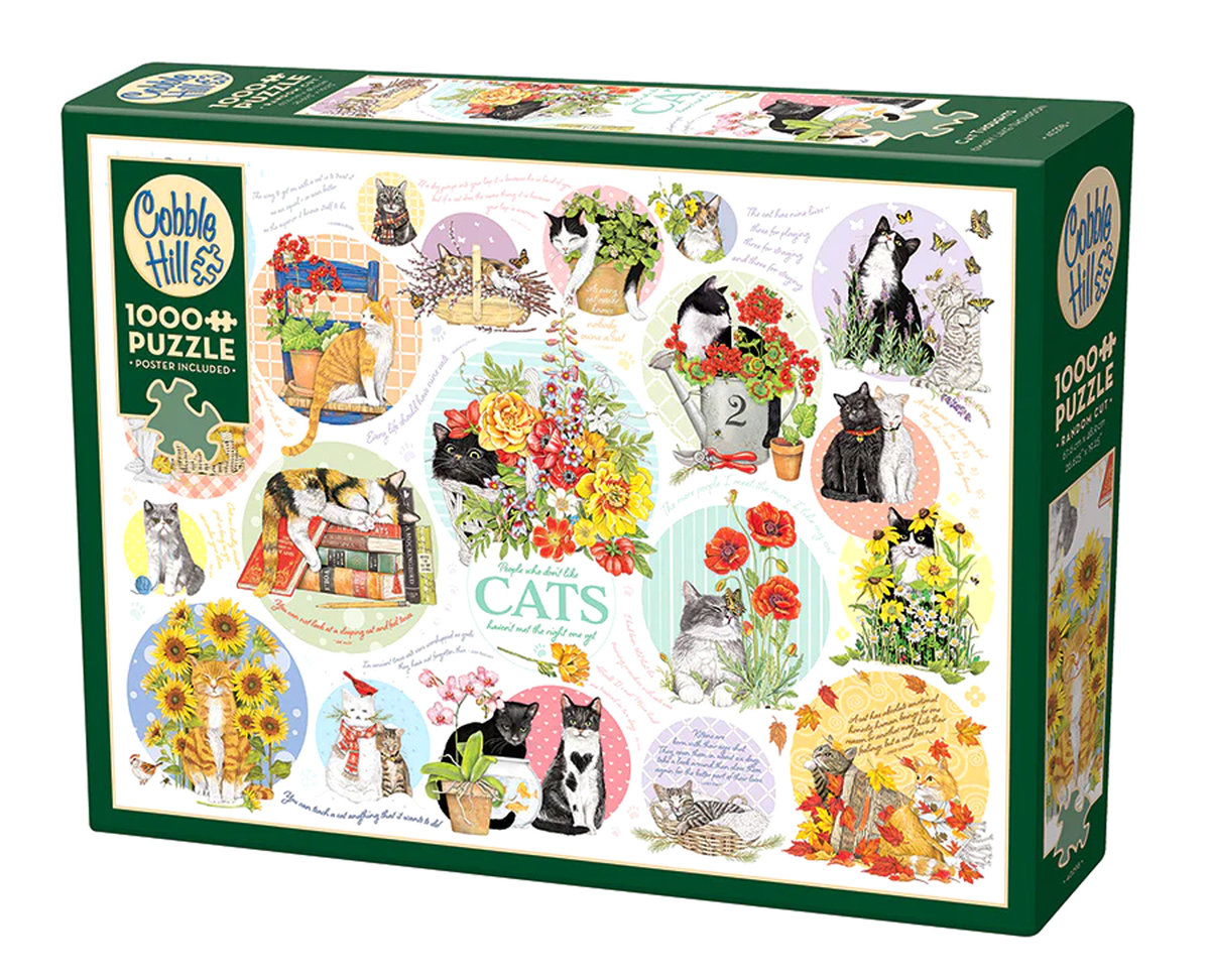 Puzzle, Kocie myśli, 1000 el.