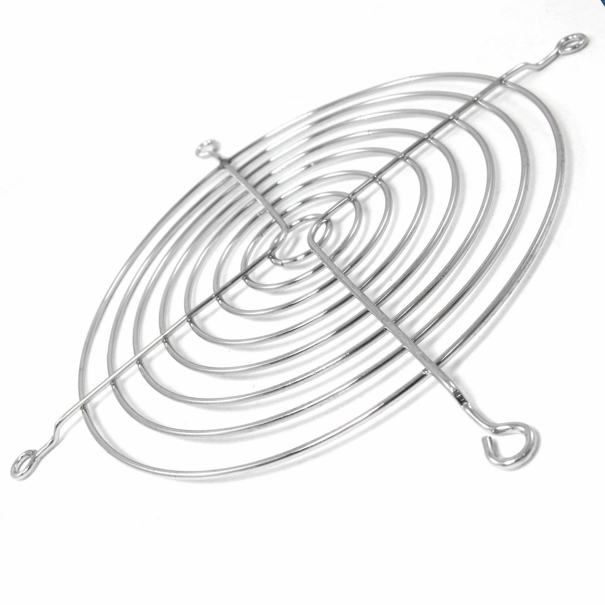 Aabcooling Grill 12Cm Chrom Stalowa Osłona Wiatrak-A 120-Mm Siatka Ochronna Wentylator-A