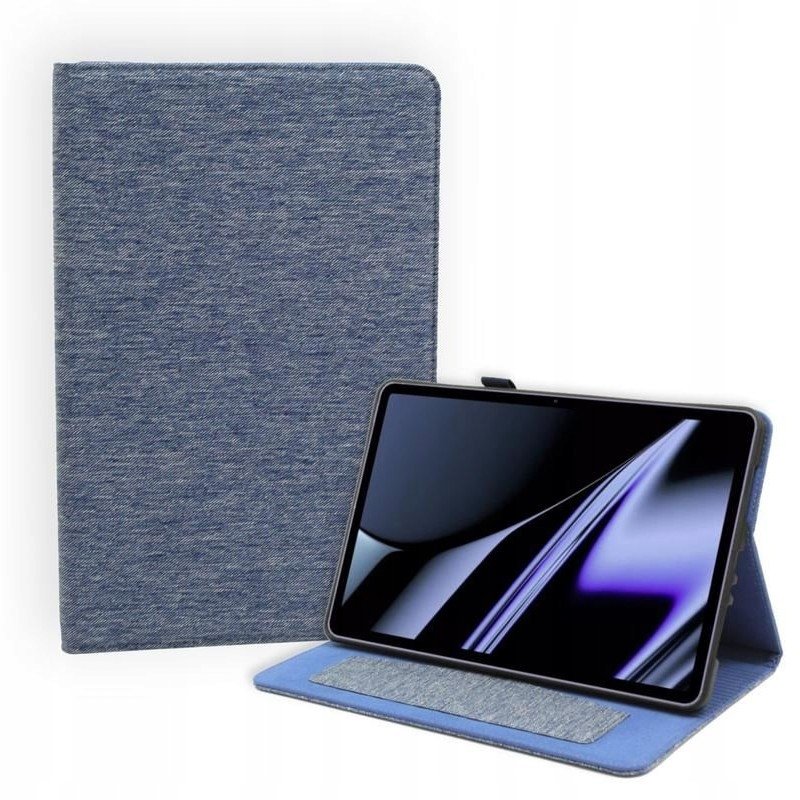 ETUI do OPPO Pad 11 POKROWIEC OBUDOWA CASE JEANS granatowe Case Obudowa Pokrowiec Futerał