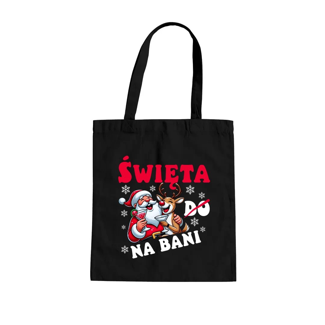 Święta (do) na bani – świąteczna torba na prezent