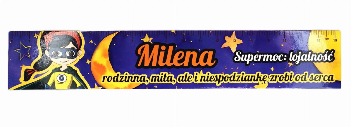 Zakładka do książki z imieniem Milena
