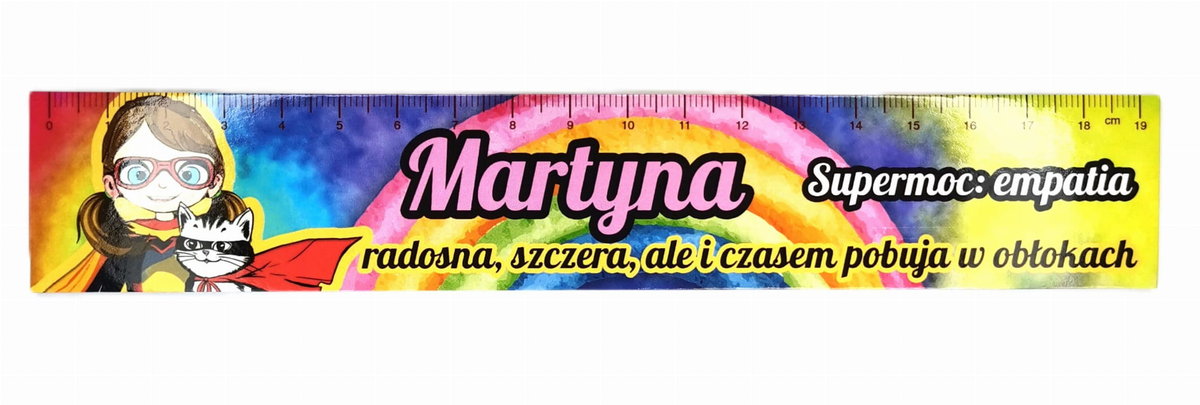 Zakładka do książki z imieniem Martyna