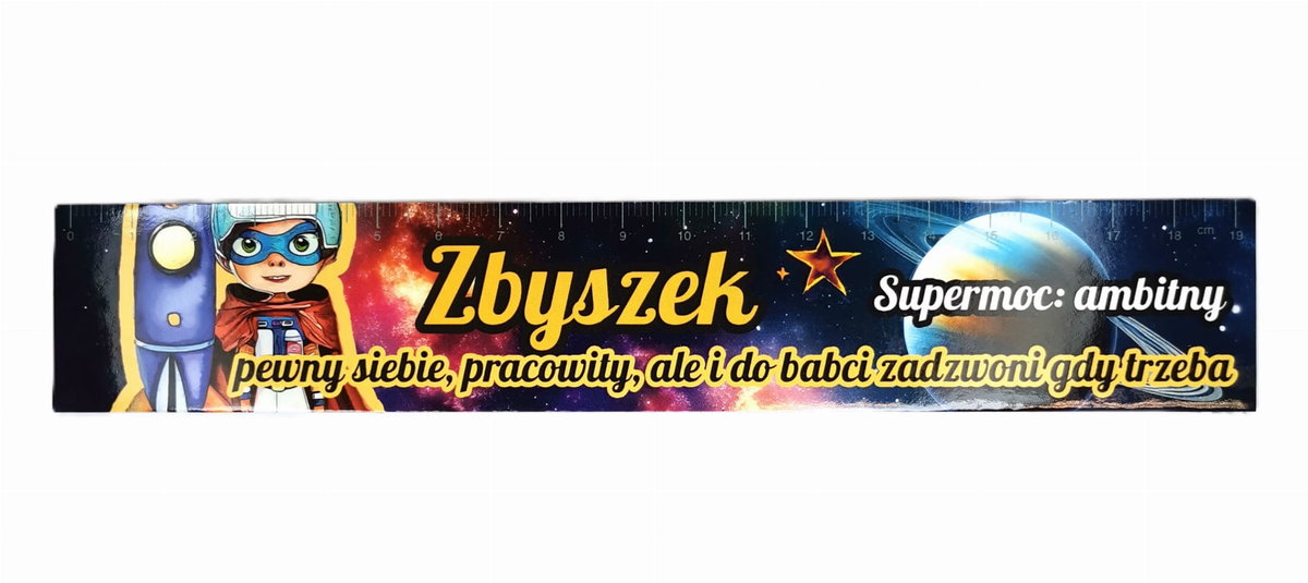 Zakładka do książki z imieniem Zbyszek