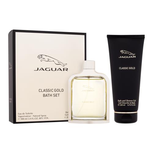Jaguar Classic Gold Zestaw woda toaletowa 100 ml + żel pod prysznic 200 ml