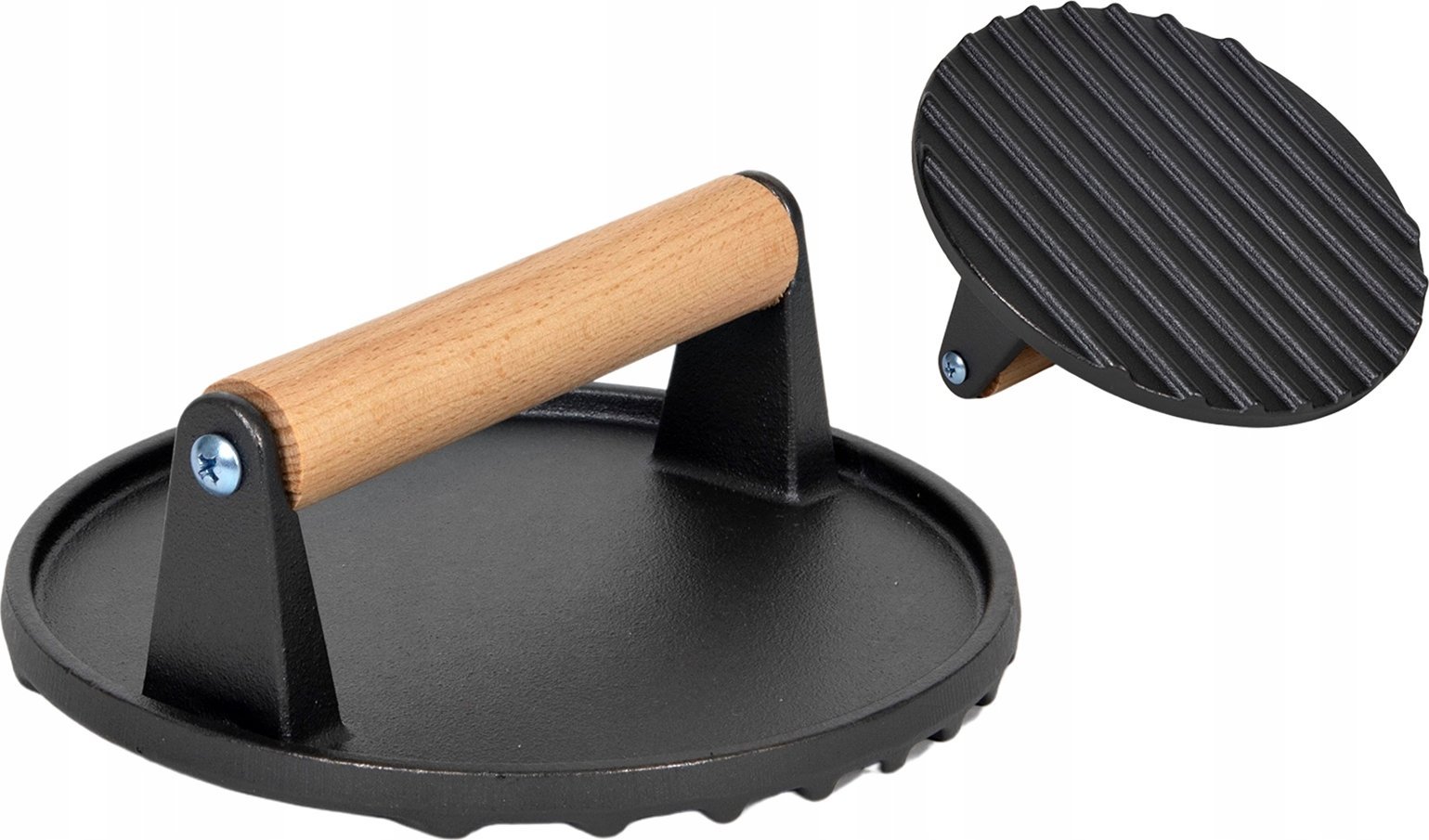 Hit Prasa do Formowania Smash Burgerów Żeliwna ORION 18 cm