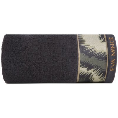 Ręcznik Eva (24) Czarny 70 x 140 cm