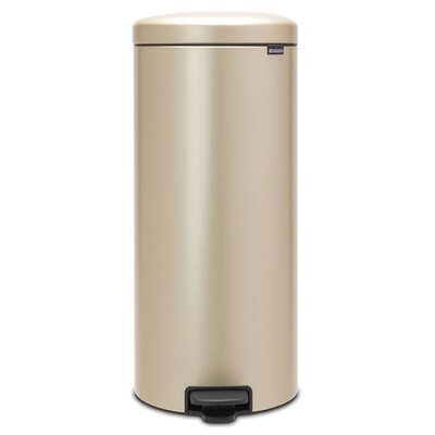 Brabantia Kosz na śmieci pedałowy NewIcon 30 l szampański 304484