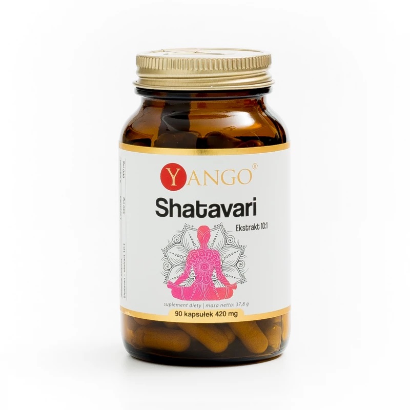 Yango Shatavari - ekstrakt Suplement diety 90 kaps.