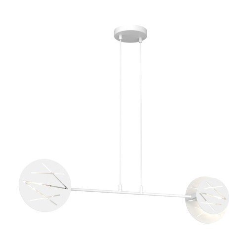Xotic lampa wisząca 2xE27 biała 1412/2
