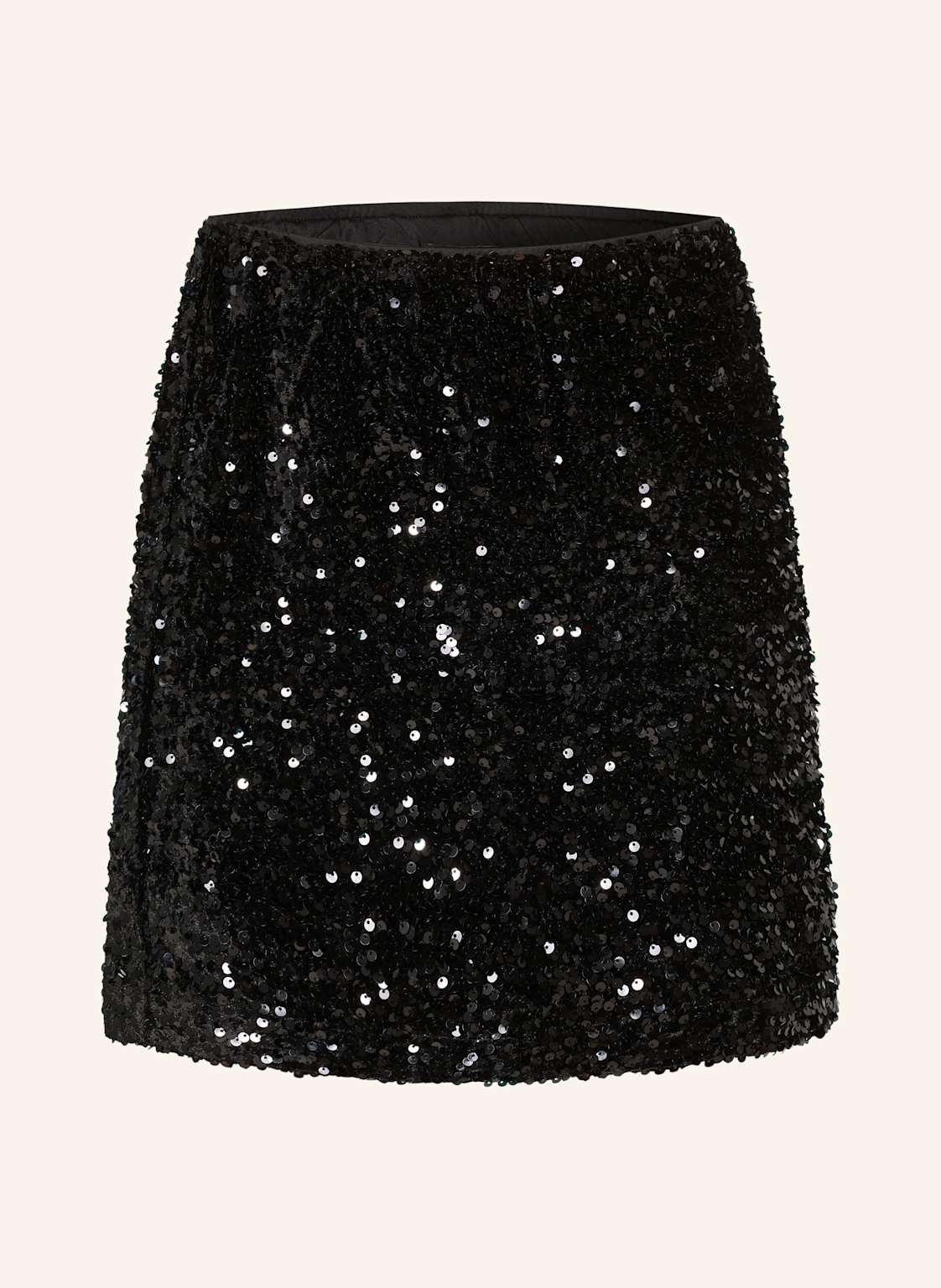 Gina Tricot Spódnica Z Cekinami schwarz