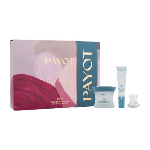 PAYOT Lisse Smoothing Care Ritual x Andréa Mongénie Zestaw krem do twarzy Lisse Wrinkle Smoothing Cream 50 ml + kuracja do konturów oczu i ust Lisse Smoothing Eyes & Lips Care 15 ml + kamień do masażu twarzy