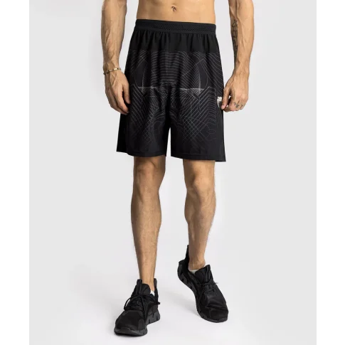 Venum Spodenki MMA G-Fit Training Shorts Deep Black/Desert Sand