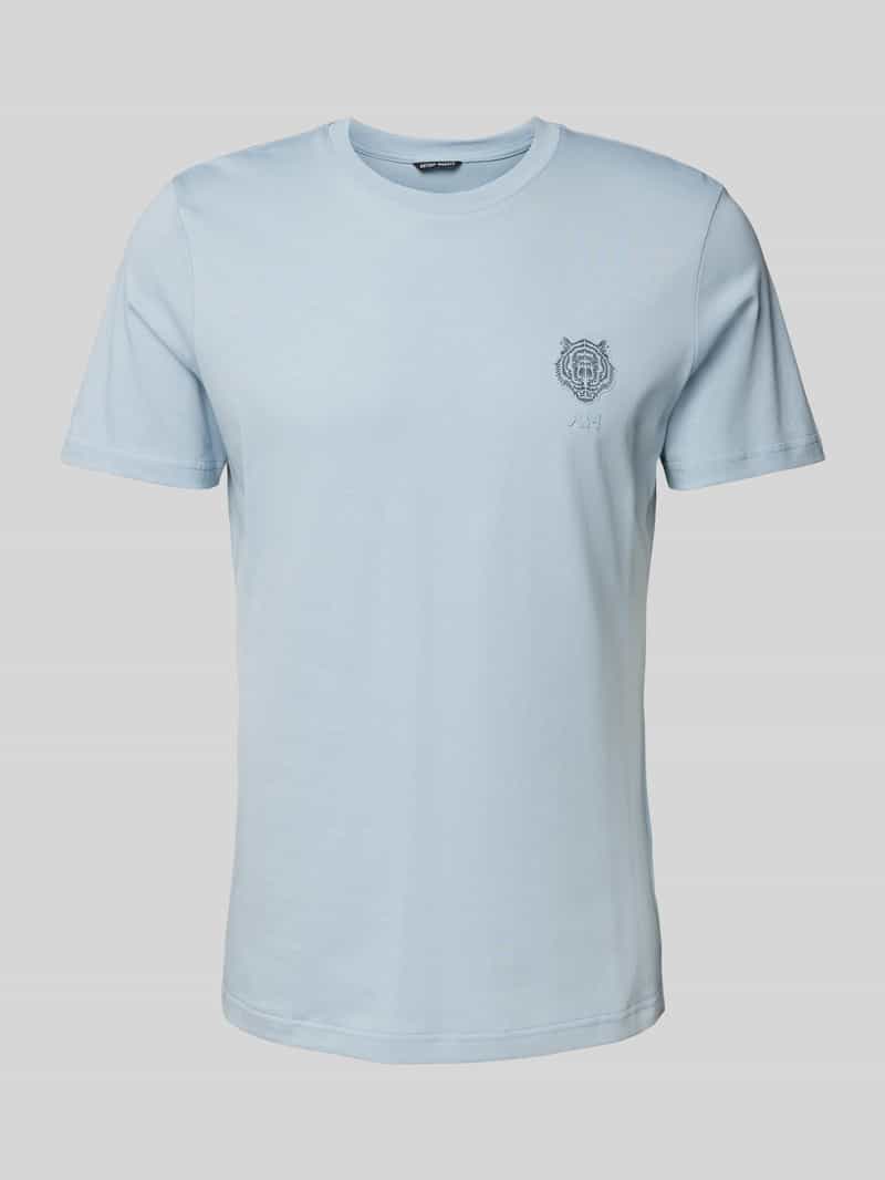 T-shirt z nadrukiem z motywem i logo