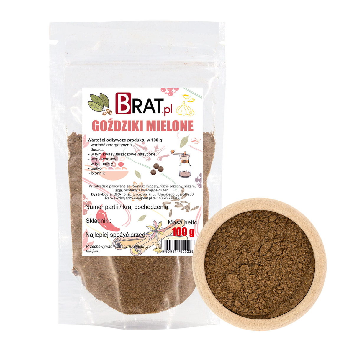 Goździki mielone 100g