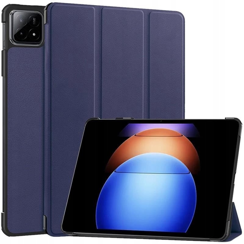 Etui Do Xiaomi Pad 6S Pro 12.4 Case Obudowa Pokrowiec Smartcase Granatowe Pokrowiec Case Obudowa Futerał