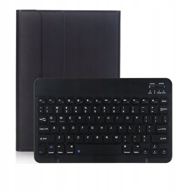 Etui Z Klawiaturą Bluetooth Do Samsung Galaxy Tab S9 Ultra 14.6 Cali Czarne Pokrowiec Case Obudowa Futerał