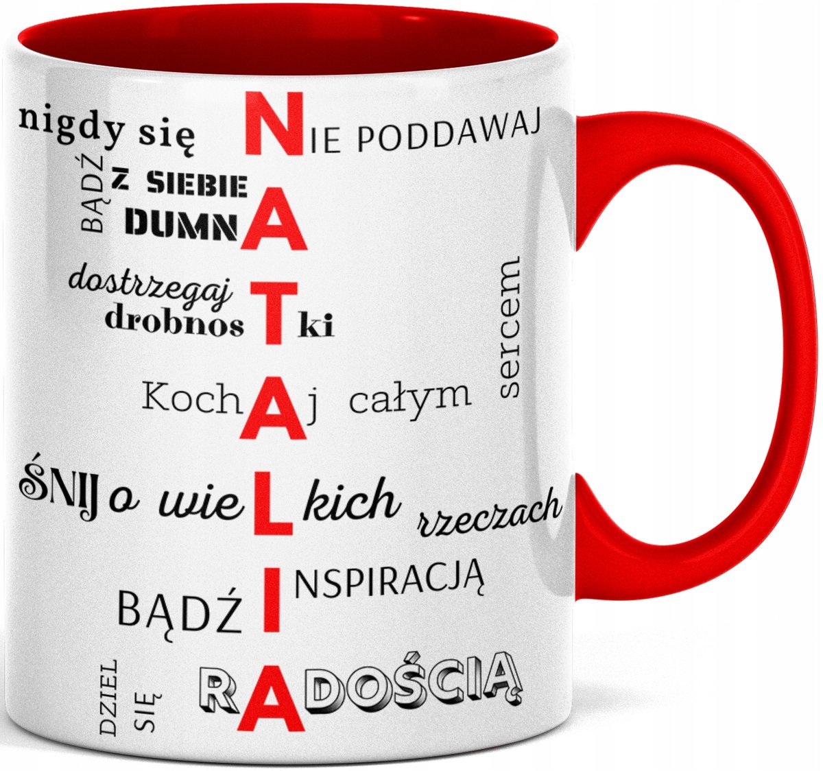 FOTO Kubek IMIENINY URODZINY natalia natalii prezent z nadrukiem 18 30 40