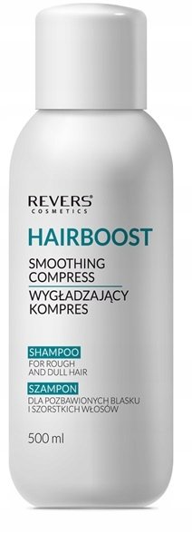 Revers Wygładzający Kompres Szampon do włosów szorstkich HAIRBOOST 500ml