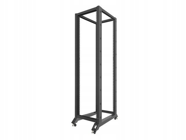 LANBERG Stojak Open rack 42U 600x1000 czarny
