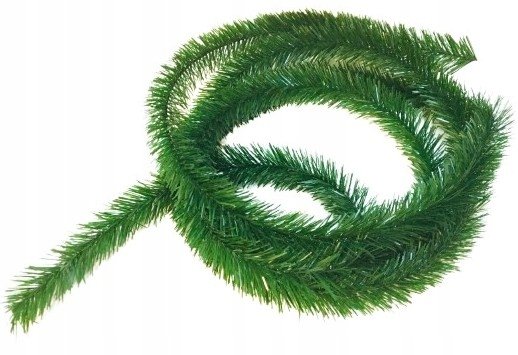 Świąteczna Girlanda Choinkowa Sztuczna Łańcuch Wąż 450Cm Dekoracja Połysk