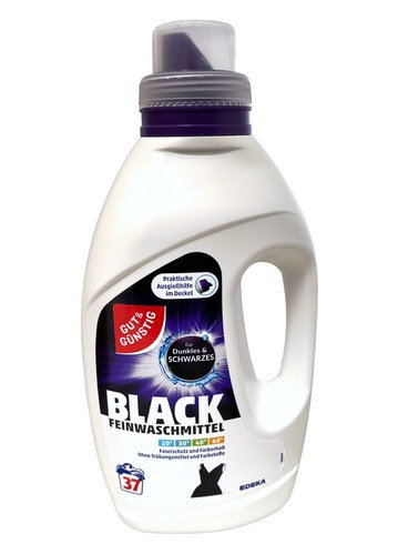 Niemiecki G&G BLACK LINE PŁYN DO PRANIA Czarnego 37 P.