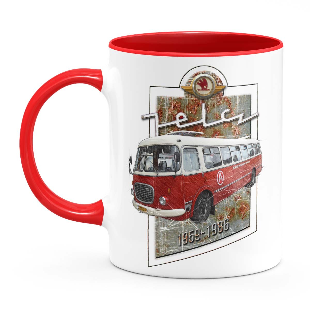 Kubek Polski Autobus Jelcz 043 Ogórek 330Ml