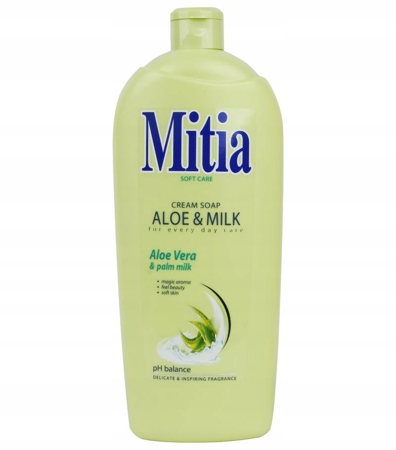 TOMIL MITIA MYDŁO 1000 ml ZAPAS ALOE&MILK