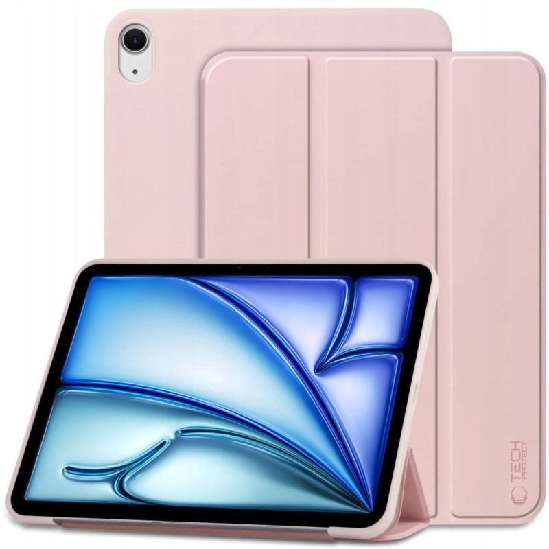 Etui Do Apple Ipad Air 11 2024 6 Gen Tech-Protect Smartcase Różowy Pokrowiec Case Obudowa Futerał